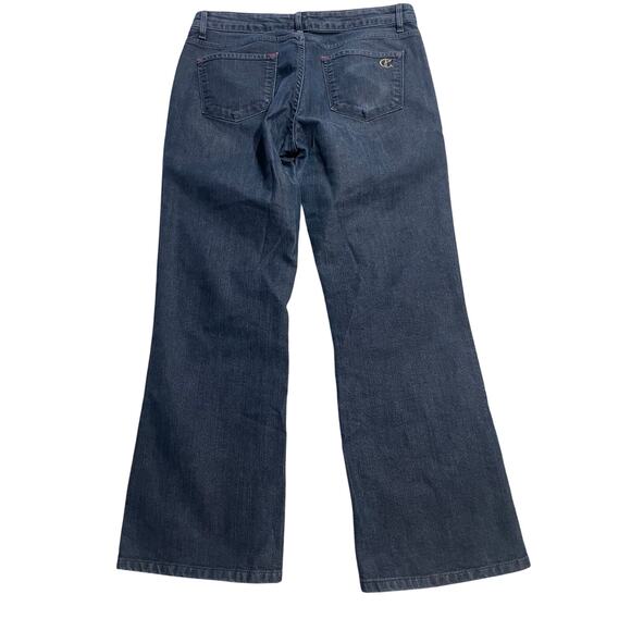 Cookie Johnson Grace Bootcut Jeans CJ089 Women's Size 29 Blue Denim Made in USA - Picture 5 of 13